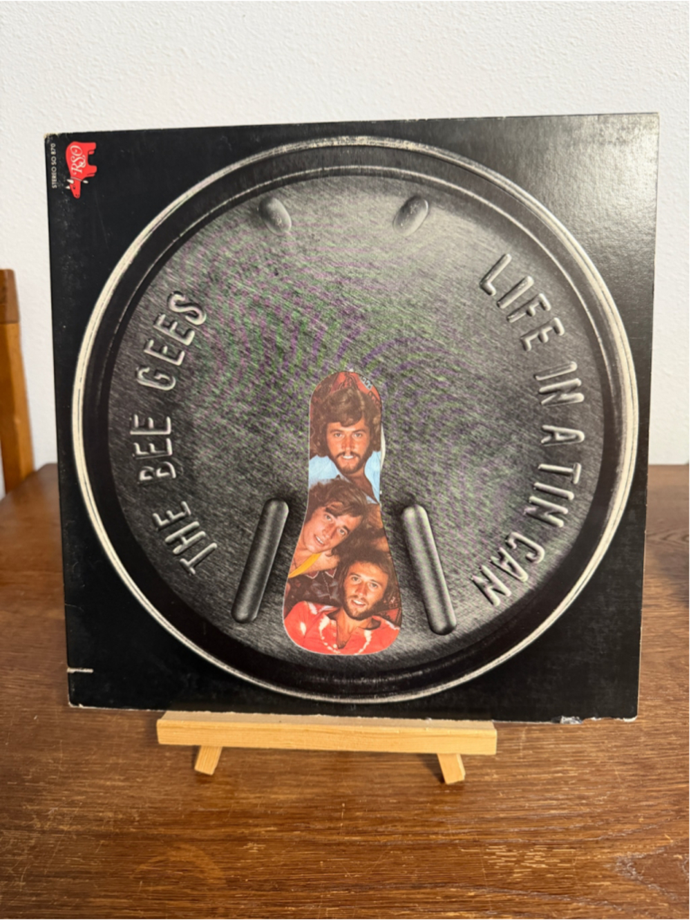 Bee Gees Life In A Tin Can LP Vinyl Record 1973 RSO SO 870 Gatefold Original-MF